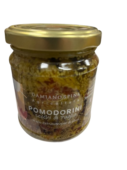 POMODORINI SECCHI DI PUGLIA 190 GR DAMIANO SPINA