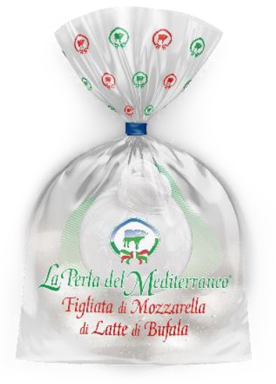 MOZZARELLA DI LATTE DI BUFALA RIPIENA - FIGLIATA 500GR PERLA DEL MEDITERRANEO