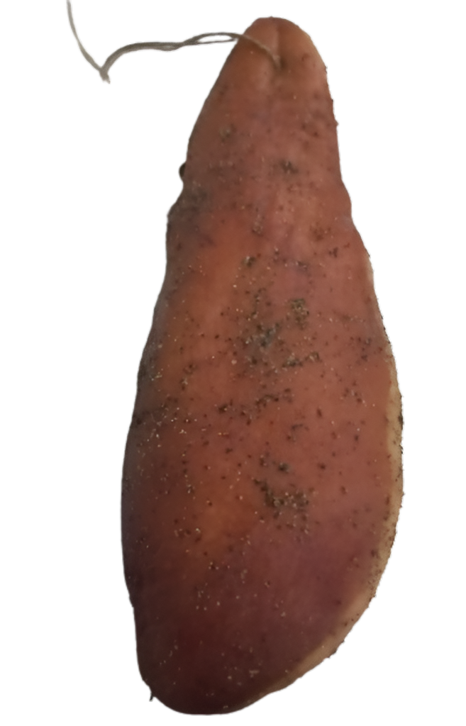 GUANCIALE STAGIONATO AL PEPE NERO 1,2Kg APROX - FRATELLI MANZINI