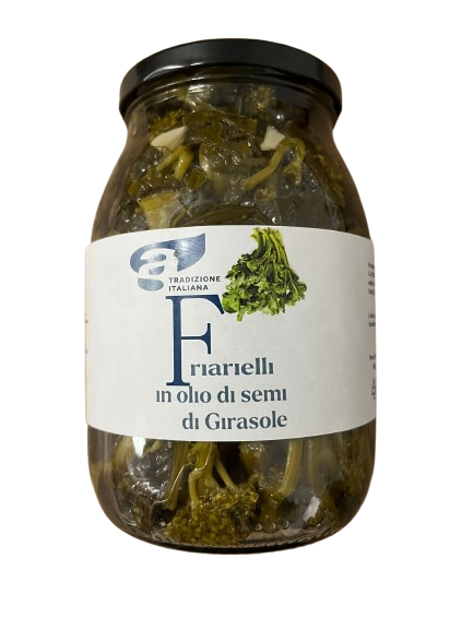 FRIARIELLI IN OLIO  1KG- LATTÉ PRIMA ROSA
