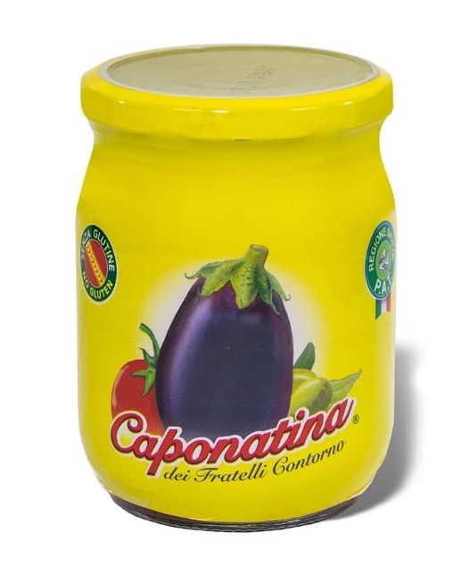 CAPONATINA DI MELANZANE 540 GR (X 12) FRATELLI CONTORNO