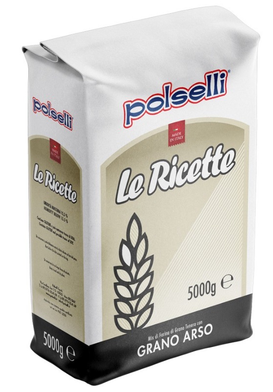 FARINA GRANO ARSO W280 5Kg - POLSELLI