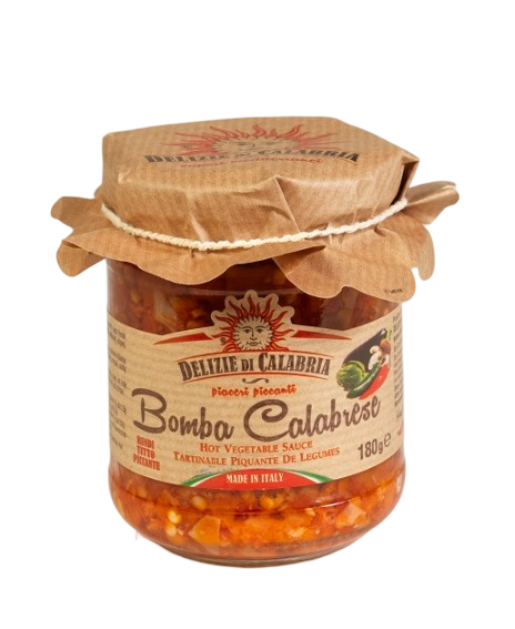 DELIZIE CALABRIA BOMBA CALABRESE 180 GR (x12) -  DELIZIE CALABRIA