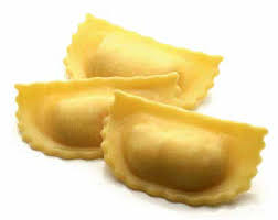 [300132] AGNOLOTTI NERI GRANDI GAMBERETTI E RUCOLA 4 KG