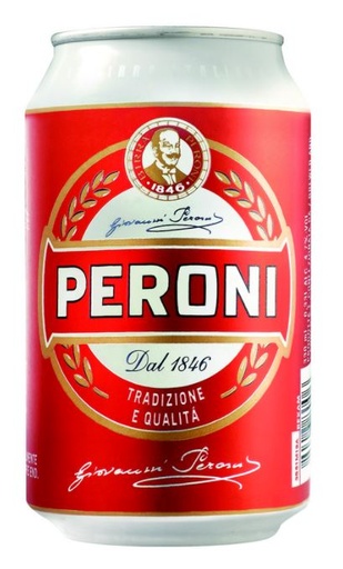 [132286] BIRRA PERONI ROSSA Latta 330cl