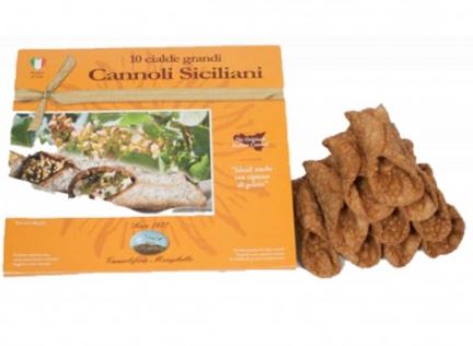 [133830] BUCCIA CANNOLI 10 PZ MIGNON  (200GR x 12 BANDEJAS) PAGEF