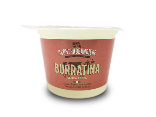 [100437] BURRATA SENZA TESTA (125GR x 11UDS) IL CONTRABBANDIERE