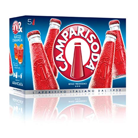 [801112] CAMPARI SODA (PACK 5 BOT. DE 9.8CL)