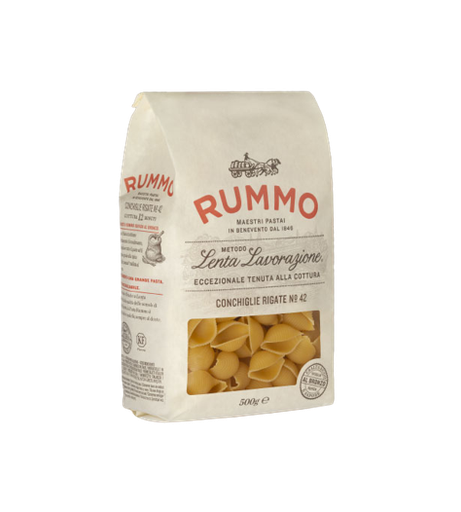 [300772] CONCHIGLIE RIGATE Nº42 (500GR X 16) RUMMO 