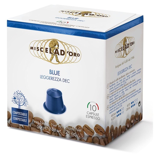 [M550000] Caffè Miscela D'oro BLUE CAPSULE NES 10X5g