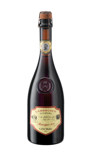 [601613] LAMBRUSCO SORBARA 101 CA DE MEDICI DOC 0.75L *6