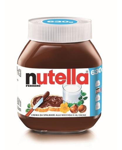 [800024] NUTELLA FERRERO 630GR