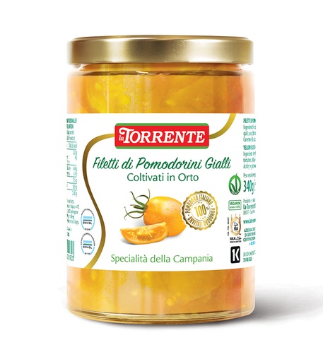 [130696] PACCHETELLA DI POMODORINO PB GIALLO (340GR x 6) LA TORRENTE