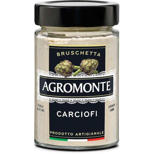 [400726] PANE & PASTA BRUSCHETTE CARCIOFI SICILIANI 106GR*12  AGROMONTE