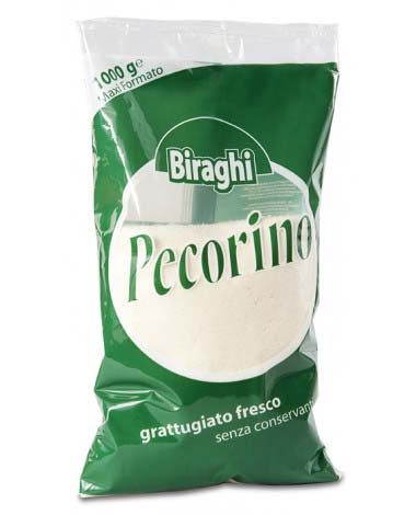 [100131] PECORINO GRATTATO (RALLADO) 1KG BIRAGHI