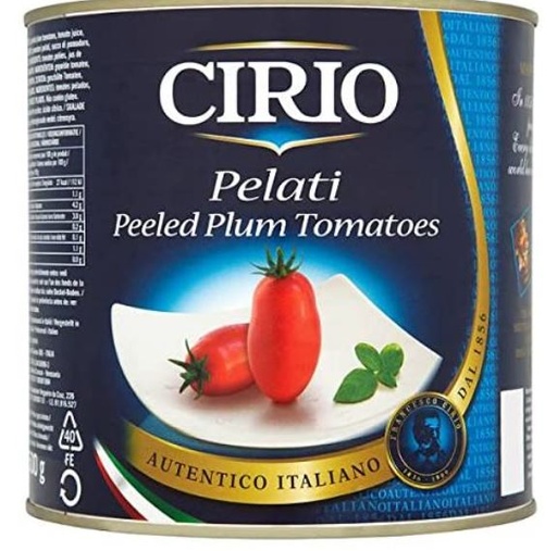 [400312] POMODORI PELATI CIRIO 6*2500G