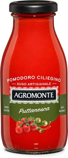 [400718] SUGO ALLA PUTTANESCA 260GR*12  AGROMONTE