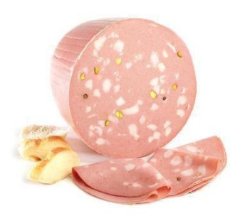 [200257] MORTADELLA SUPERBA C/PISTACCHI 1/2 S/V 5KG APROX. MOJOLI