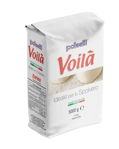 [800130] FARINA VOILÀ SPOLVERO 5Kg- POLSELLI