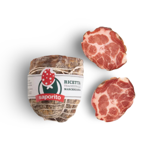 [200897] LONZA STAGIONATA MAIALE a METÀ 1,2Kg Aprox S/V- Saporito