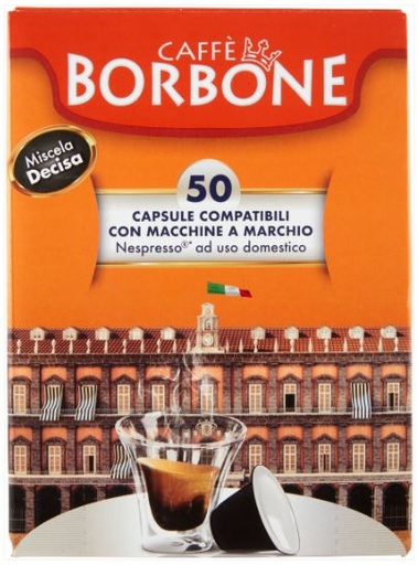 [801015] BORBONE DECISA NESPRESSO CAPSULE X 50