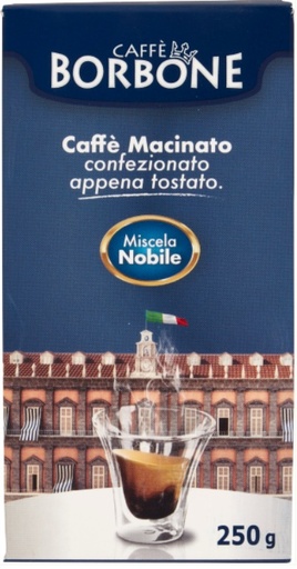 [801019] CAFFE'MACINATO NOBILE 250 GR BORBONE