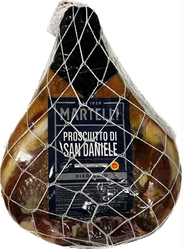 [200064] PROSCIUTTO SAN DANIELE K-27 DESHUESADO 8KG APROX 19 MESI MARTELLI