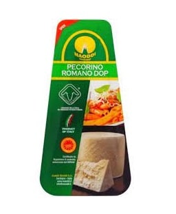 [100350] PECORINO ROMANO DOP 200GR PESO FIJO MAODDI FORMAGGI