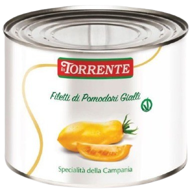 [400454] FILETTI DI POMODORI GIALLI 2.000 GR TORRENTE