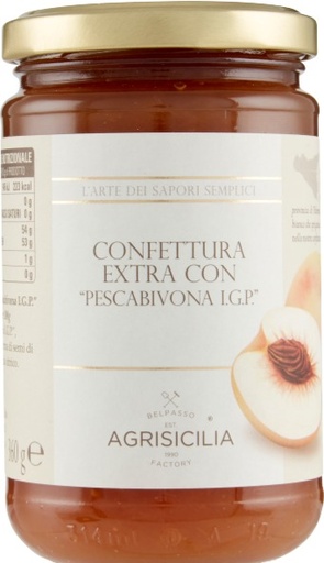 [500101] PESCA DI BIVONA IGP 360 GR AGRISICILIA