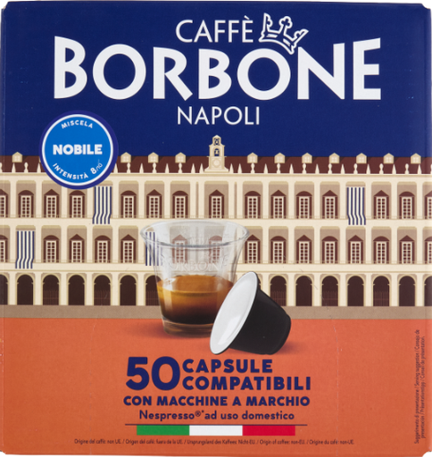 [801022] BORBONE NOBILE CAPSULE NESPRESSO X50 - BORBONE
