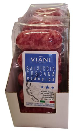 [128701] SALSICCIA TOSCANA CLASSICA 240GR VIANI