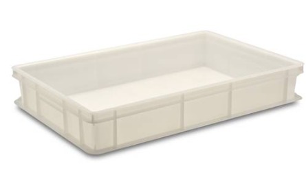 [801095] CAJA PLASTICO 60x40x10 PARA MASA DE PIZZA