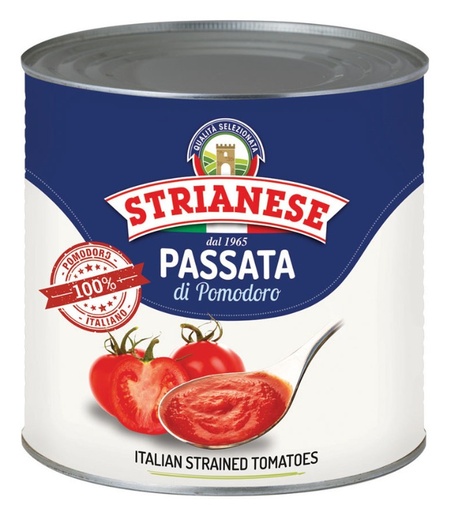 [400461] PASSATA DI POMDORO 2.5KG (CAJA X6) STRIANESE
