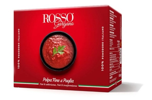 [400094] POLPA FINE BAG BOX 10Kg ROSSO GARGANO