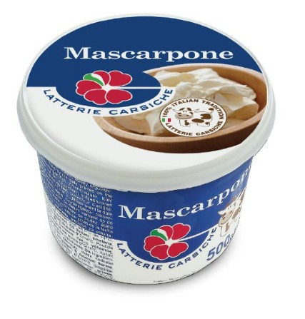 [100085] MASCARPONE 500 GR LATTE CARSO